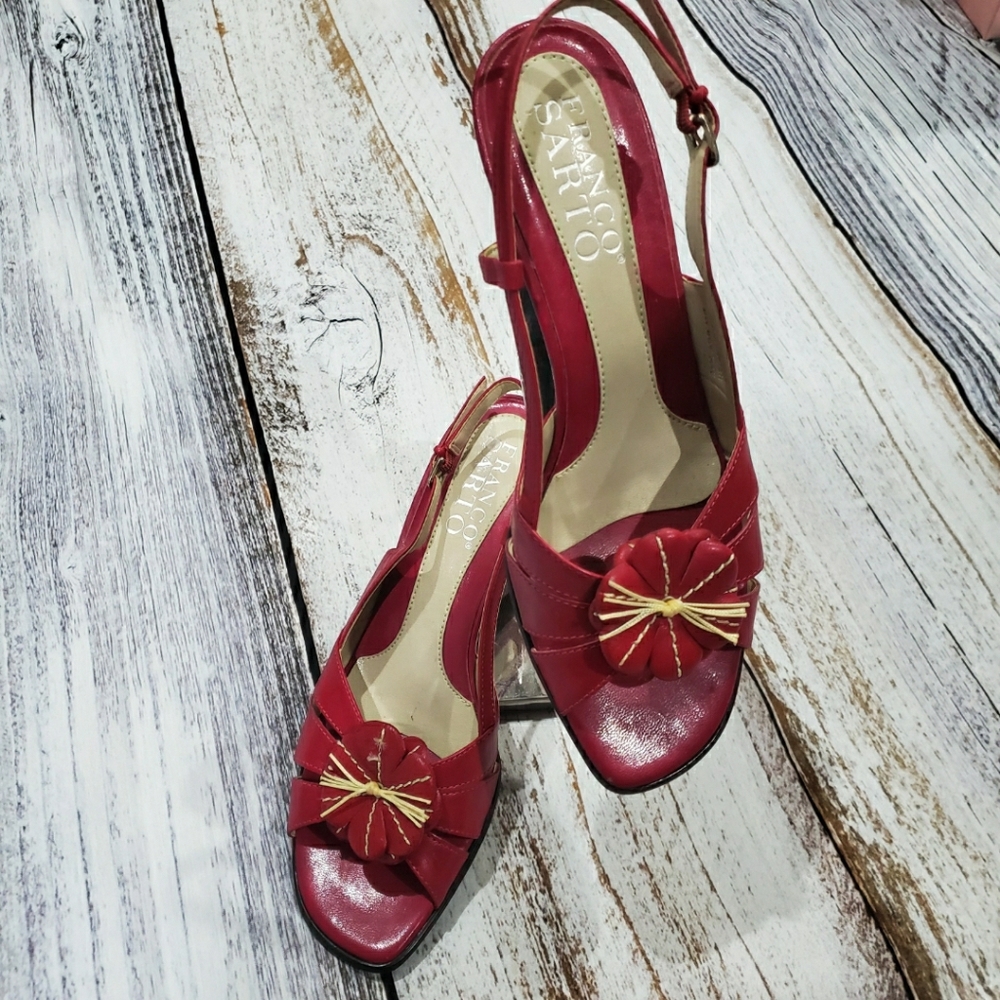 Franco Sarto Slingback Heels size 8